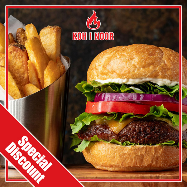 Koh I Noor Shotts burger